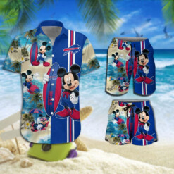 Buffalo Bills Mickey Mouse New Hot 3D Hawaiian Shirt Aloha Shirt For Men Women