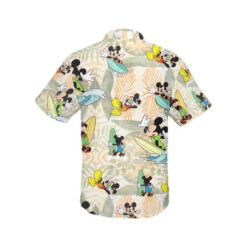 Mickey Mouse Surfing Disney Graphics All Print 3D Hawaiian Shirt - Dream Art Europa