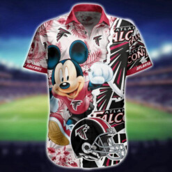 NFL Atlanta Falcons Hawaiian Shirt Mickey Summer - Dream Art Europa