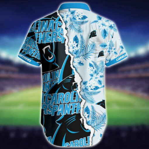 NFL Carolina Panthers Hawaiian Shirt Mickey 3D