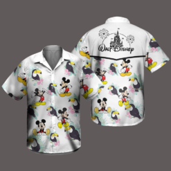 Disney Mickey Mouse Hawaiian Shirt Summer Beach Trip Family Hawaiian Shirt - Dream Art Europa