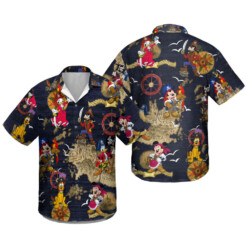 Disney Pirates Of Caribbean Hawaiian Shirt - Dream Art Europa