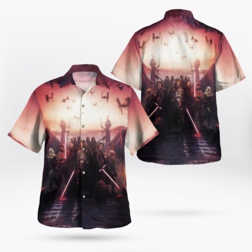 Star Wars Rise Of The Sith Hawaii Shirt Aloha Shirt For Men Women