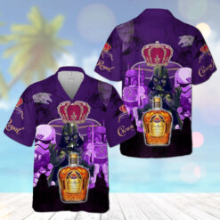 Star Wars Darth Vader Crown Royal Hawaiian Shirt - Dream Art Europa