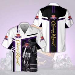 Crown Royal Death Game Over Hawaiian Shirt - Dream Art Europa