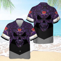 Crown Royal Skull Pattern Hawaiian Shirt - Dream Art Europa