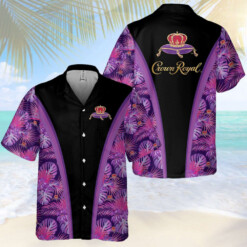 Crown Royal Canadian Whisky Hawaiian Shirt - Dream Art Europa