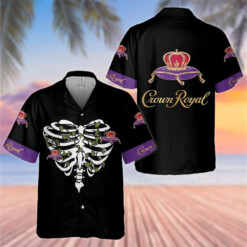 Crown Royal CheStar Trek Bone Hawaiian Shirt - Dream Art Europa