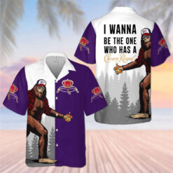 Crown Royal Big Foot Hawaiian Shirt - Dream Art Europa