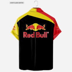 Custom Name Red Bull Full Printing Hawaiian Model 03 Shirt - Dream Art Europa