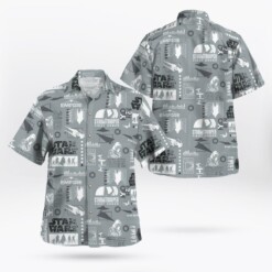 Star Wars Empire In Stone Hawaiian Shirt Aloha Shirt For Men Women