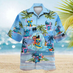 Stitch 11 Hawaiian Shirt Summer Aloha Shirt For Men Women - Dream Art Europa