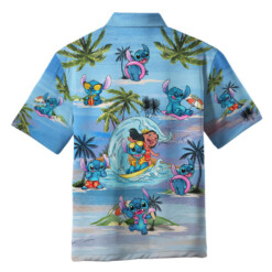 Stitch 11 Hawaiian Shirt Summer Aloha Shirt For Men Women - Dream Art Europa