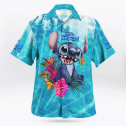 Stitch 04 Hawaiian Shirt Summer Aloha Shirt For Men Women - Dream Art Europa