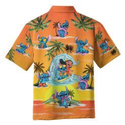 Stitch 10 Hawaiian Shirt Summer Aloha Shirt For Men Women - Dream Art Europa
