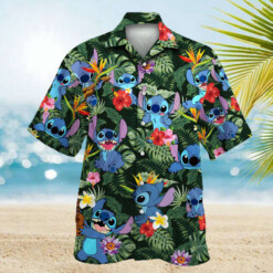 Stitch 06 Hawaiian Shirt Summer Aloha Shirt For Men Women - Dream Art Europa