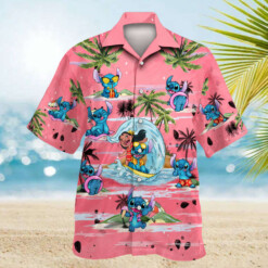 Stitch 08 Hawaiian Shirt Summer Aloha Shirt For Men Women - Dream Art Europa