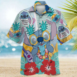 Stitch 03 Hawaiian Shirt Summer Aloha Shirt For Men Women - Dream Art Europa