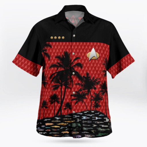 Star Trek Coconut Tree Hawaii Shirt Summer Aloha Shirt For Men Women