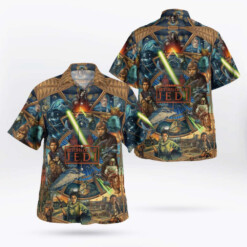 Star Wars Of The Jedi Hawaii Shirt Summer Aloha Shirt For Men Women - Dream Art Europa