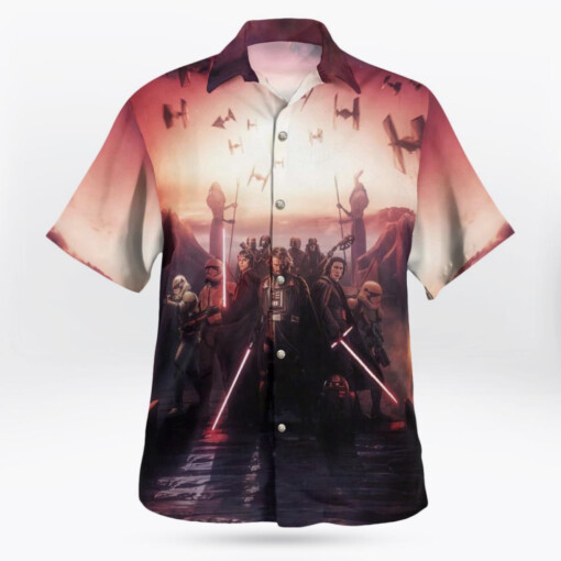 Star Wars Rise Of The Sith Hawaii Shirt Summer Aloha Shirt For Men Women