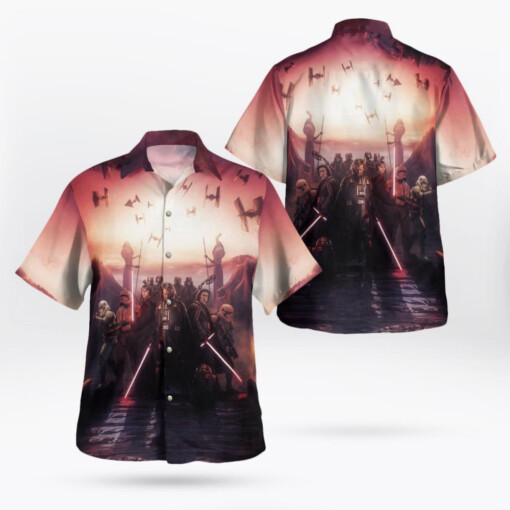 Star Wars Rise Of The Sith Hawaii Shirt Summer Aloha Shirt For Men Women