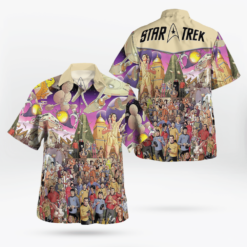Star Trek The Original Series 50th Anniversary Comics Hawaii Shirt Summer Aloha Shirt For Men Women