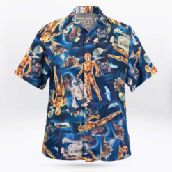 Star Wars C 3po And R2 D2 Hawaiian Shirt Summer Aloha Shirt For Men Women - Dream Art Europa