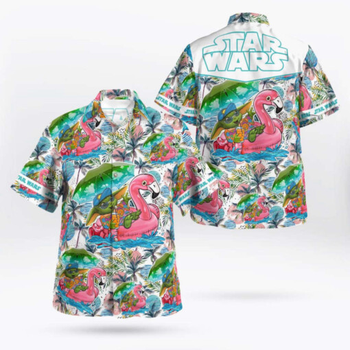 Funny Star Wars Beach Hawaiian Shirt Summer Aloha Shirt For Men Women