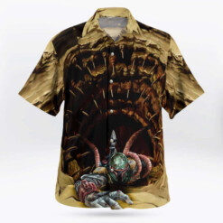 Star Wars Boba Fett Sarlacc Hawaiian Shirt Summer Aloha Shirt For Men Women - Dream Art Europa