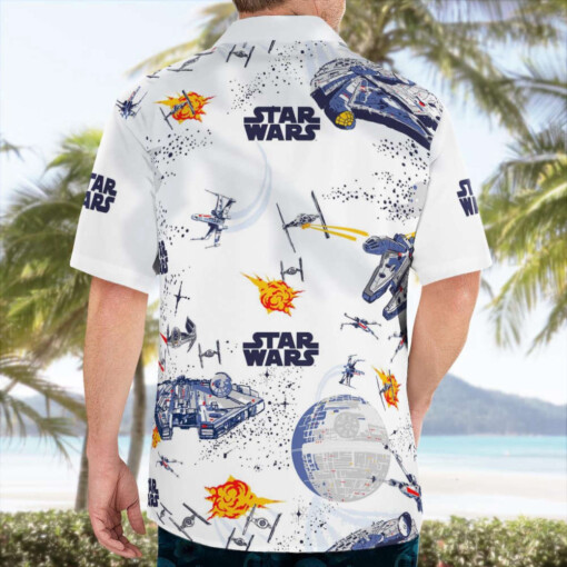 Star Wars Ships Hawaiian Shirt Summer Aloha Shirt For Men Women