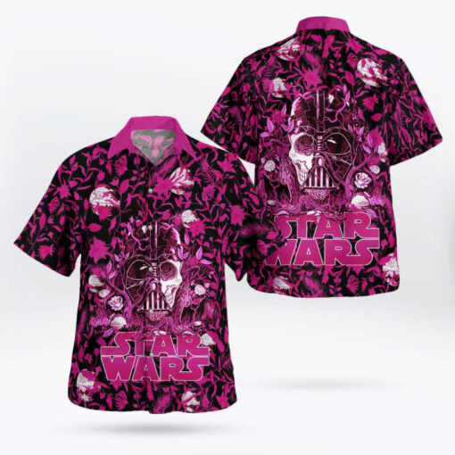 Star Wars Skull Hawaiian Shirt Summer Aloha Shirt For Men Women