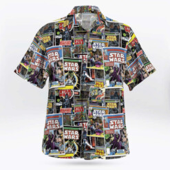 Star Wars Comic Hawaiian Shirt Summer Aloha Shirt For Men Women - Dream Art Europa