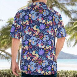 Milotic Water Pokemon Hawaiian Shirt Summer Aloha Shirt For Men Women - Dream Art Europa