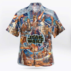 Star Wars Mens Hawaiian Shirt Summer Aloha Shirt For Men Women - Dream Art Europa