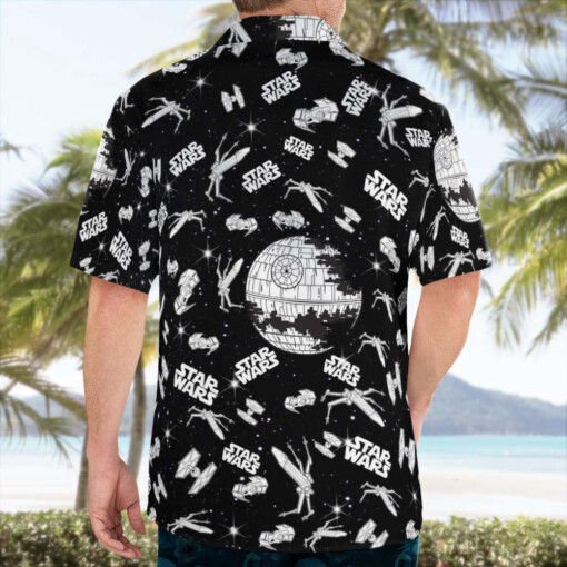 Star Wars Black Hawaiian Shirt Summer Aloha Shirt For Men Women