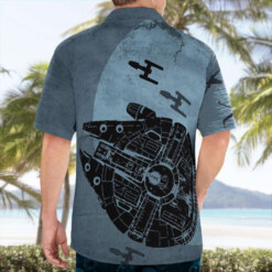 Millennium Falcon Star Wars Hawaiian Shirt Summer Aloha Shirt For Men Women - Dream Art Europa