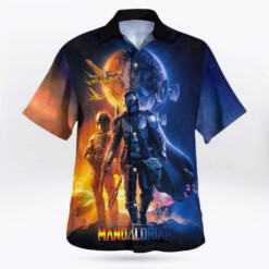 Star Wars Mandalorian Hawaii Shirt Summer Aloha Shirt For Men Women - Dream Art Europa