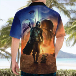 Star Wars Mandalorian Hawaii Shirt Summer Aloha Shirt For Men Women - Dream Art Europa