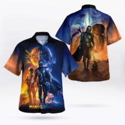 Star Wars Mandalorian Hawaii Shirt Summer Aloha Shirt For Men Women - Dream Art Europa