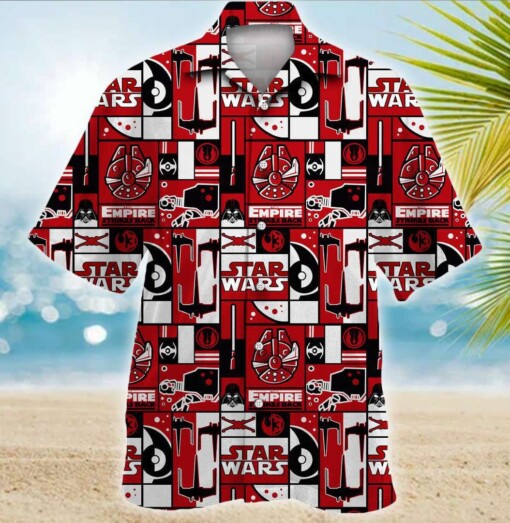 Star Wars Empire With All Features - Hawaiian Shirt