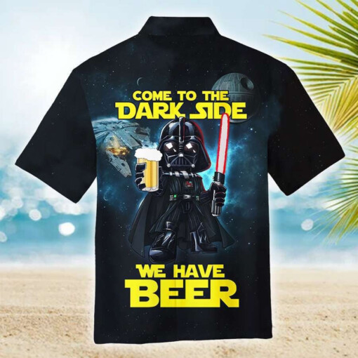 Star Wars Darth Vader Dark Side Beer - Hawaiian Shirt