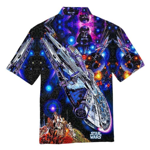 Star Wars Darth Vader Millennium Falcon - Hawaiian Shirt