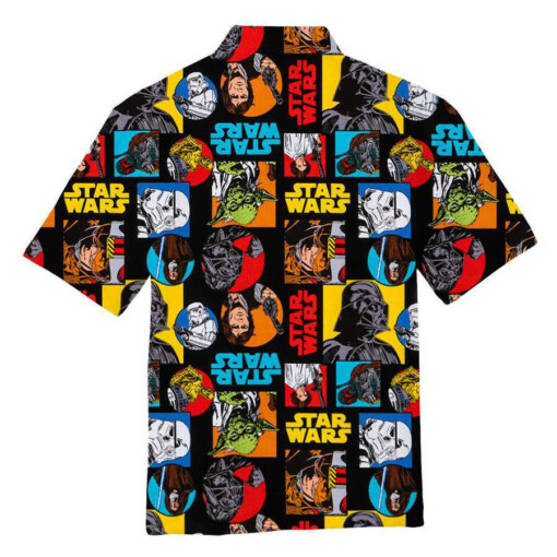 Star Wars Pattern Colorful - Hawaiian Shirt