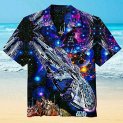 Star Wars Darth Vader Millennium Falcon - Hawaiian Shirt