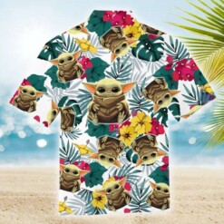 Star Wars Baby Yoda - Hawaiian Shirt - Dream Art Europa