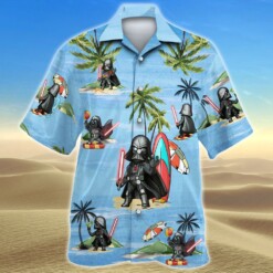 Darth Vader Summer Time Hawaiian Shirt