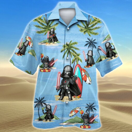 Darth Vader Summer Time Hawaiian Shirt