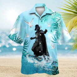 Star Wars Darth Vader Surfing 02 - Hawaiian Shirt