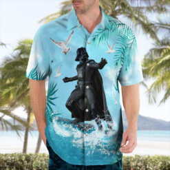 Star Wars Darth Vader Surfing 02 - Hawaiian Shirt - Dream Art Europa